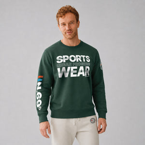 Sweatshirt-N.69-model-bottle-green-front