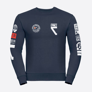 Sweatshirt-Protocol-navy-blauw-front