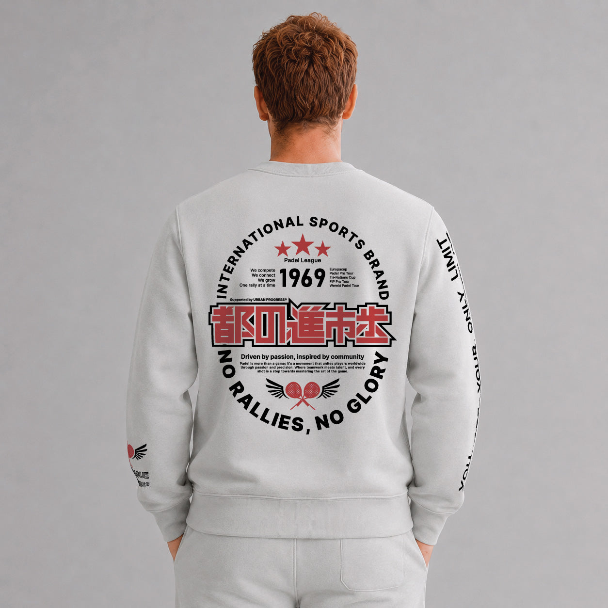 Sweatshirt-The-Challenger-model-urban-grey-back