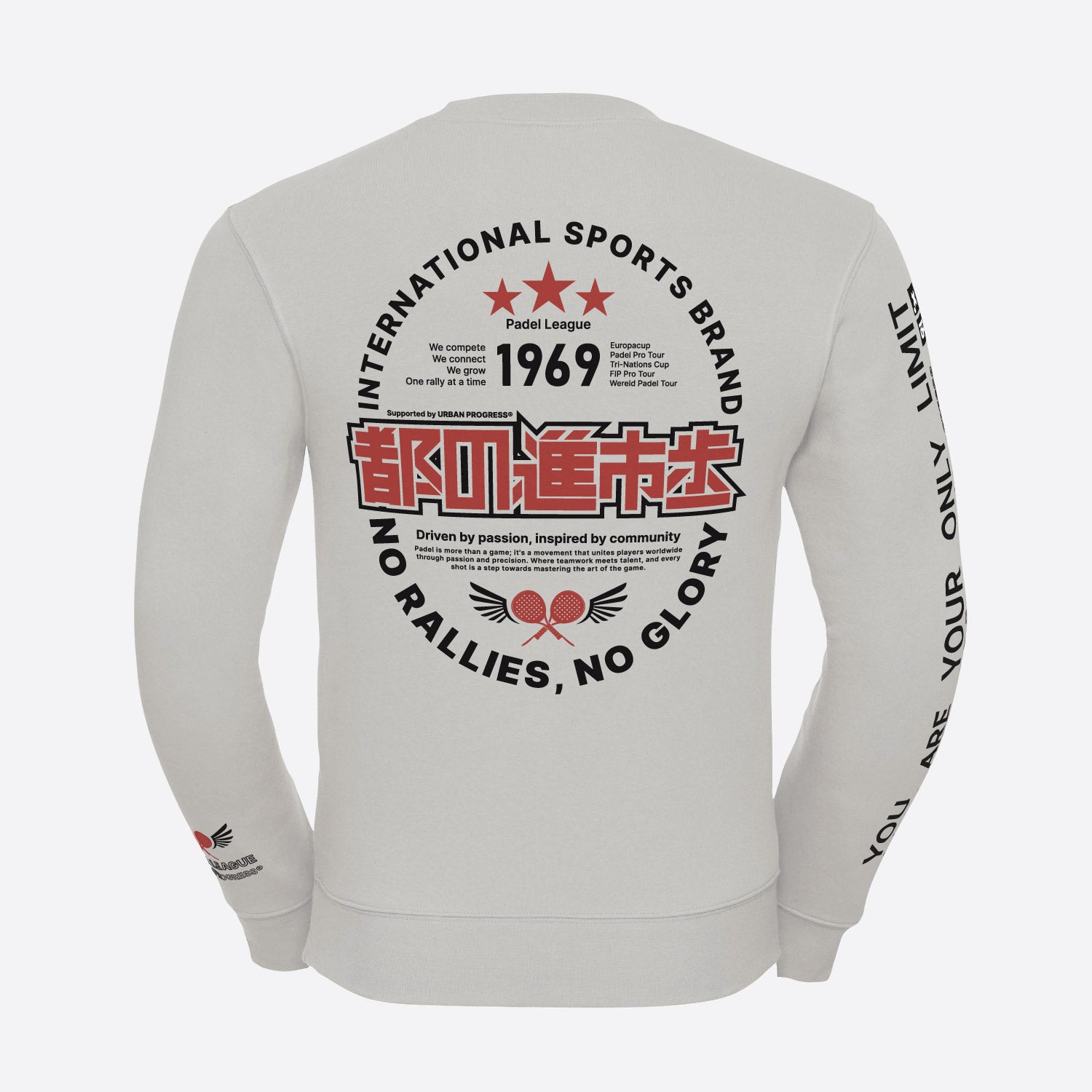 Sweatshirt-The-Challenger-urban-grey-back