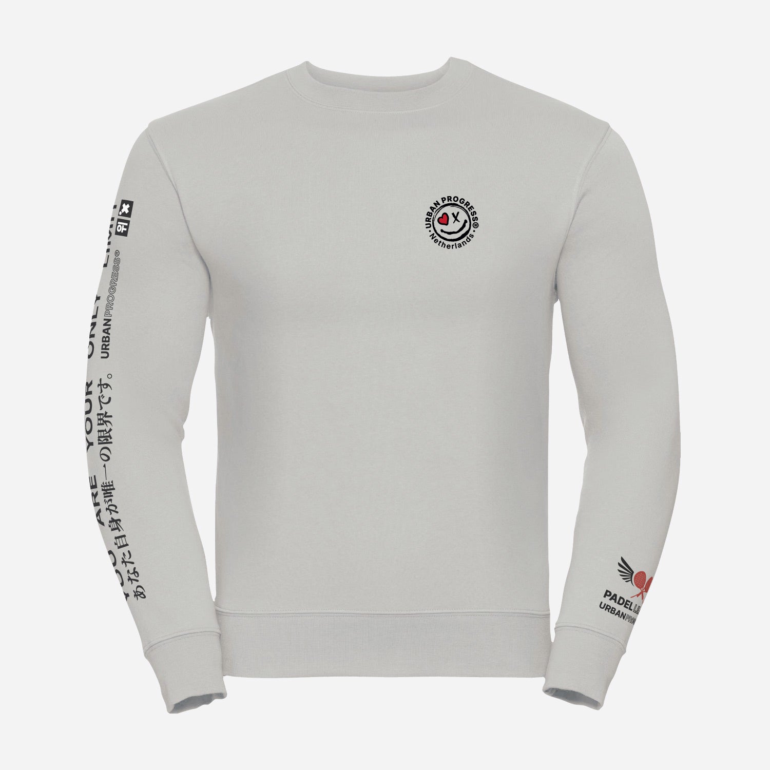 Sweatshirt-The-Challenger-urban-grey-front