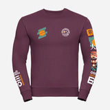 Sweatshirt-Zero-Tolerance-aubergine-front