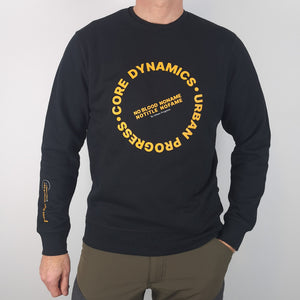 Sweatshirt Core Dynamics black front model