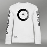 Sweatshirt Change the game dames wit front