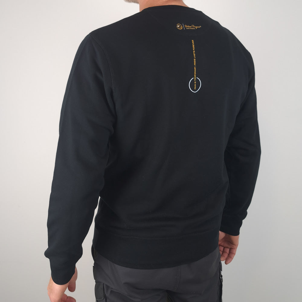 Sweatshirt Core Dynamics black back model