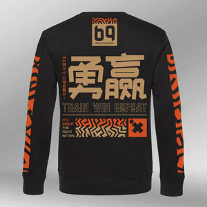 Sweatshirt Ignite black back