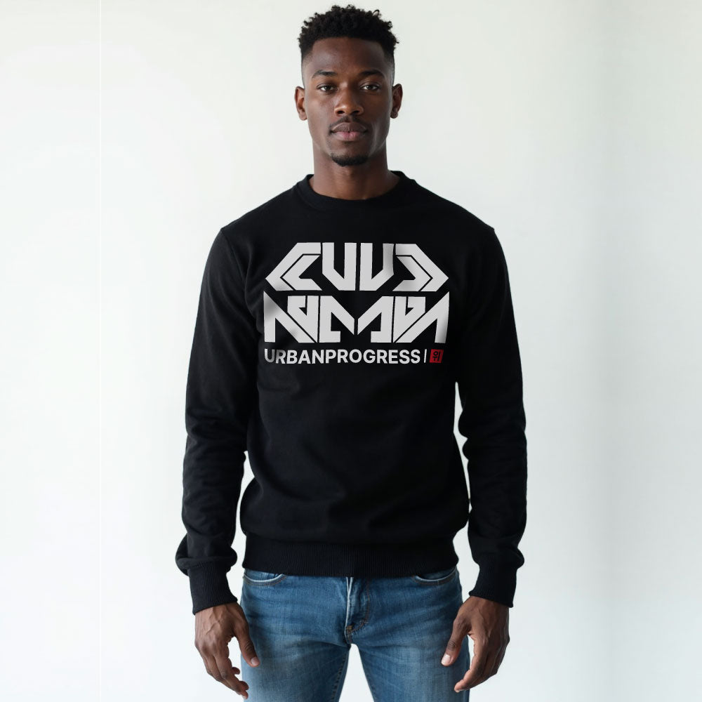 Sweatshirt Lax3 black front model