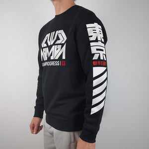 Sweatshirt Lax3 black side model