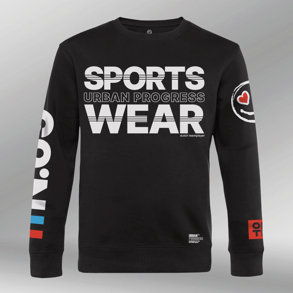 Sweatshirt N.69 black front