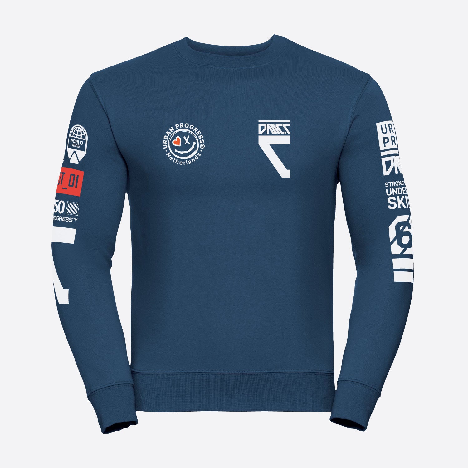 Sweatshirt Protocol indigo front