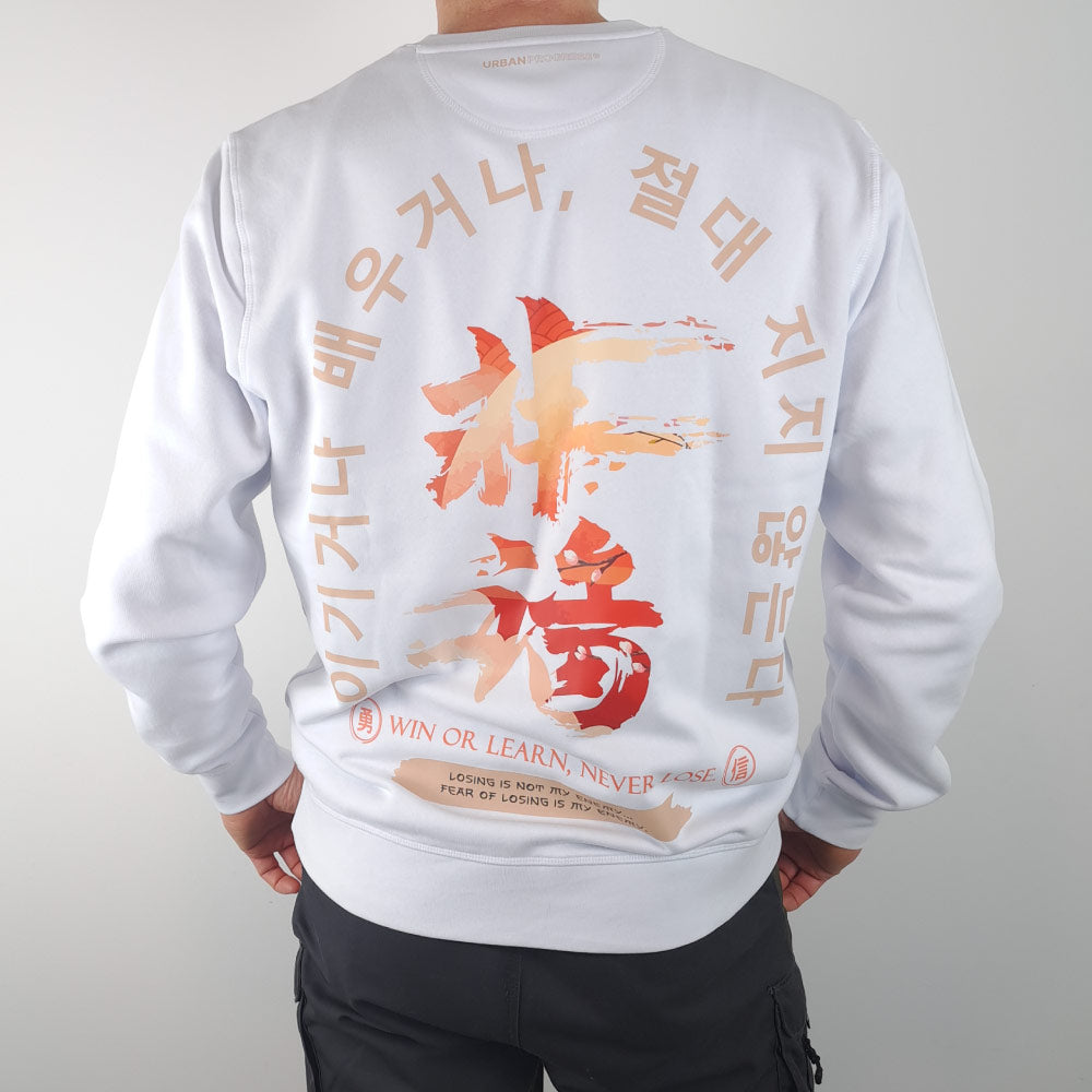 Sweatshirt Shinaji white back model