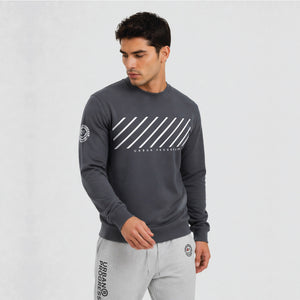 Sweatshirt Streamline model grijs front
