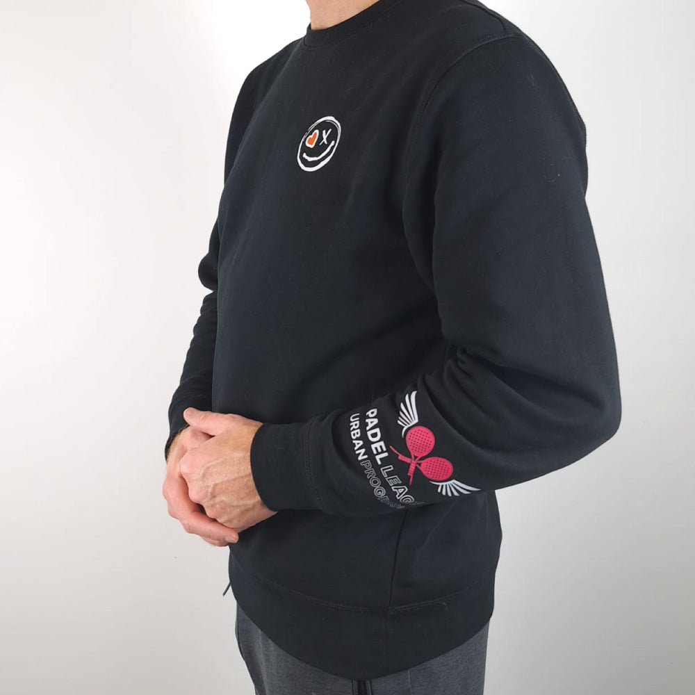 Royal Sweatshirt The Challenger black side model