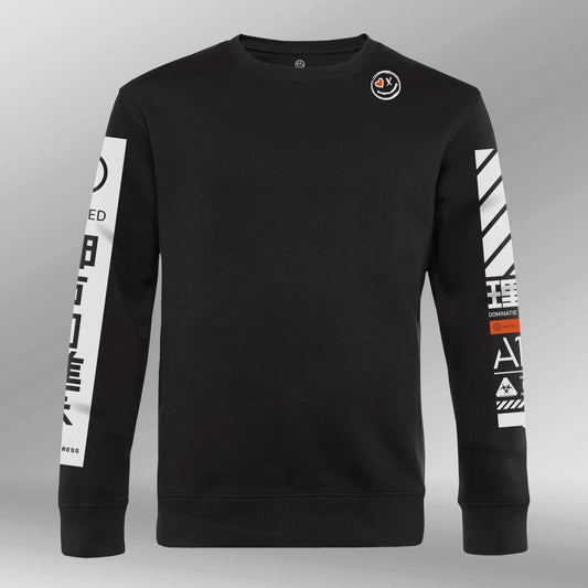 Sweatshirt United black front