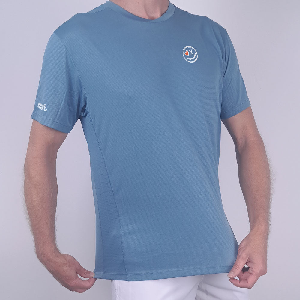 T-Shirt Akari Nordic Blue front right model
