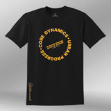 T-shirt Core Dynamics zwart front