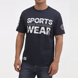 T-shirt N-69 model navy front close