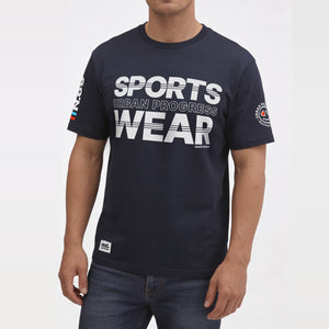 T-shirt N-69 model navy front close