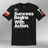 T-shirt Not Being Average heren 6615-2