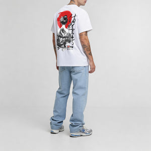T-shirt Samurai Geisha model wit back full person