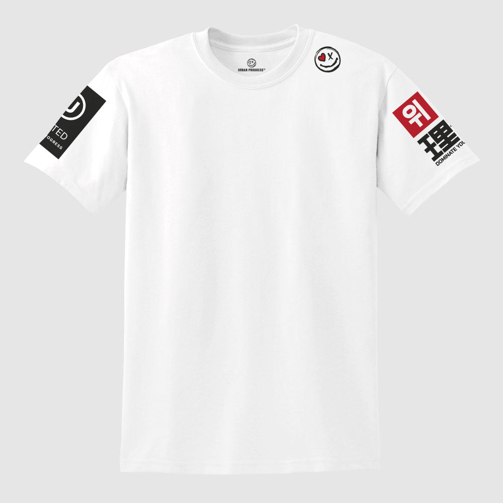 T-shirt United white front