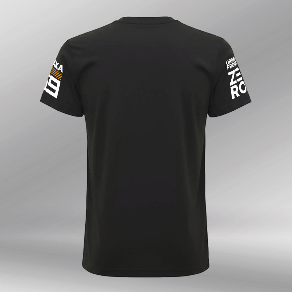 T-shirt Zero Tolerance sport donker grijs back