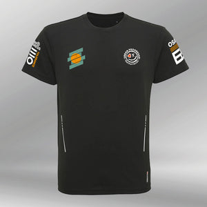 T-shirt Zero Tolerance sport donker grijs front