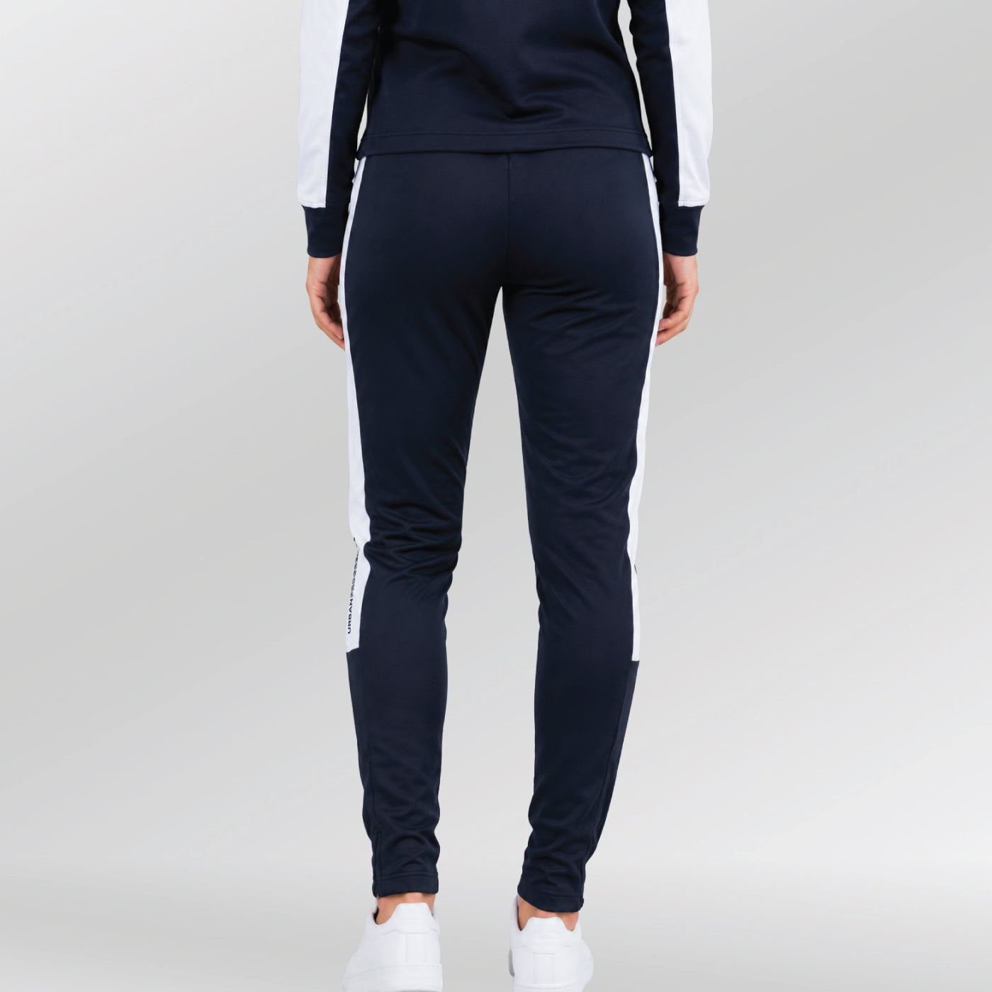 Univi-Trainingsbroek-Dames-model-blauw-wit-back