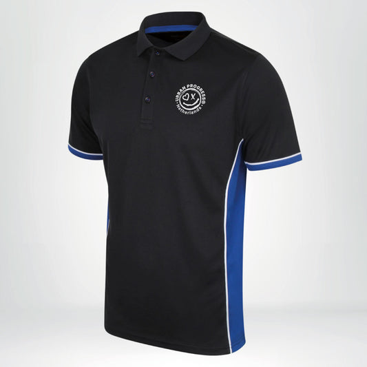 Univi Panel Polo navy-royal-white front vrouw