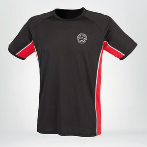 Univi Panel Sport T black-red-white front