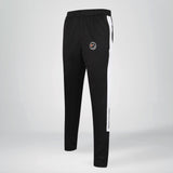 Univi Trainingsbroek met ritszakken zwart-wit front-side heren