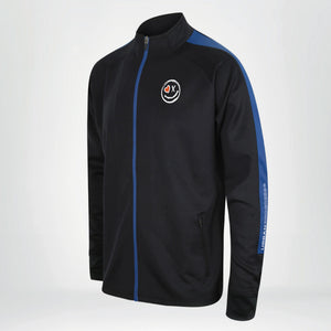 Univi Trainingsjack navy-royal front dames
