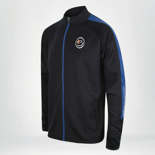 Univi Trainingsjack navy-royal front dames