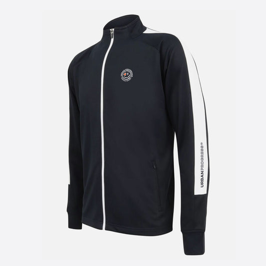 Univi Trainingsjack navy-wit front