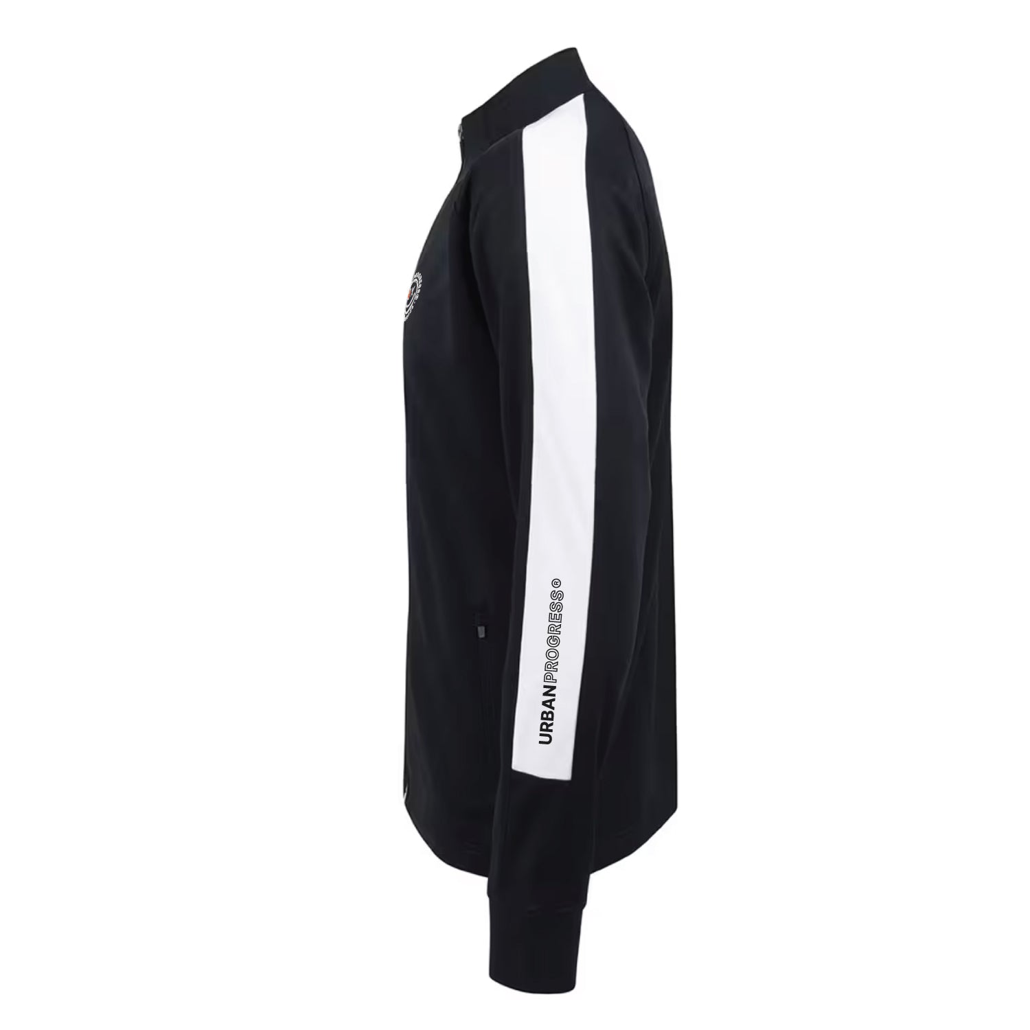 Univi Trainingsjack navy-wit side