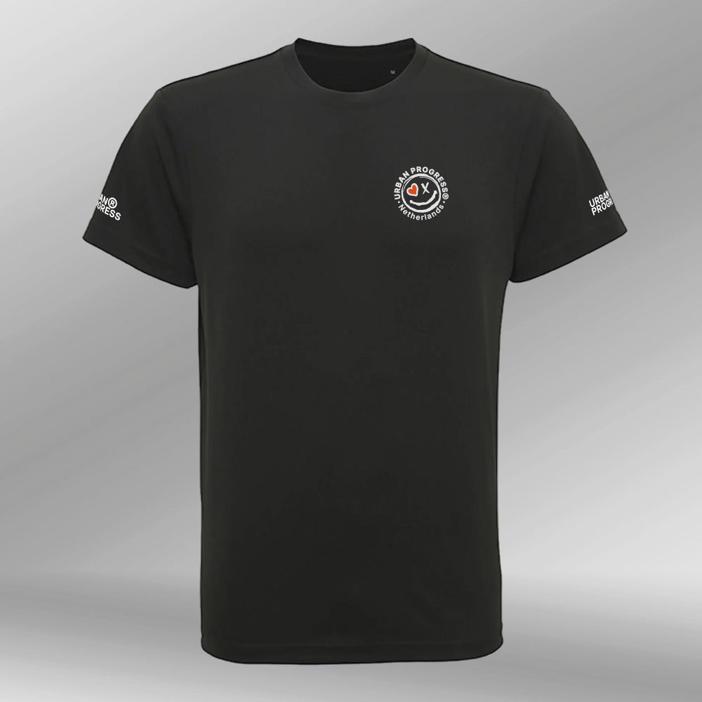Urban Progress Promoshirt black front
