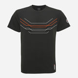 Vector Flow Tee donker-grijs front