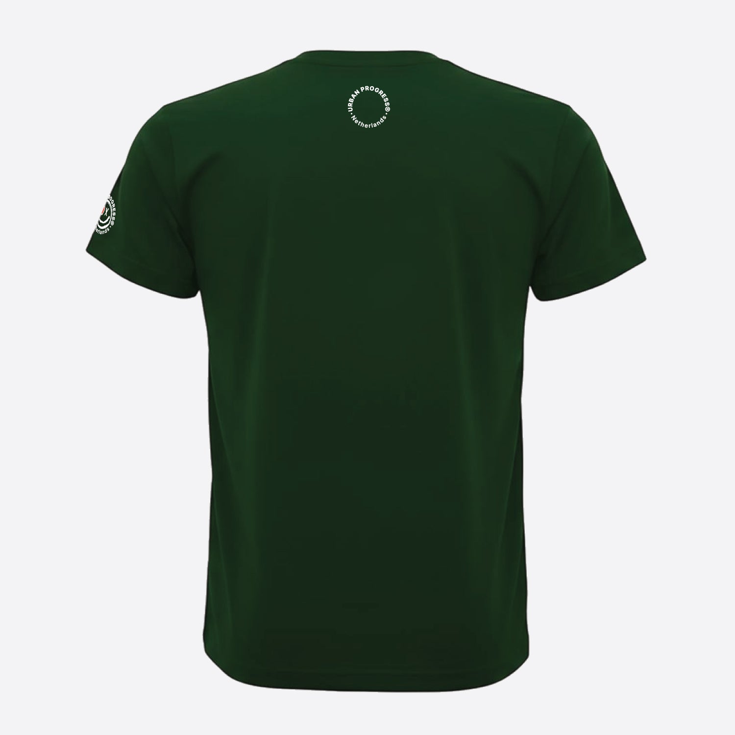Vector Flow Tee donker bottle green back