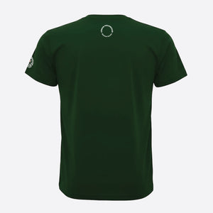 Vector Flow Tee donker bottle green back