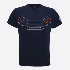 Vector Flow Tee donker navy front