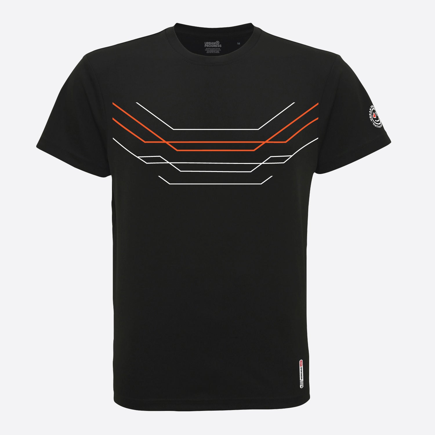 Vector Flow Tee zwart front